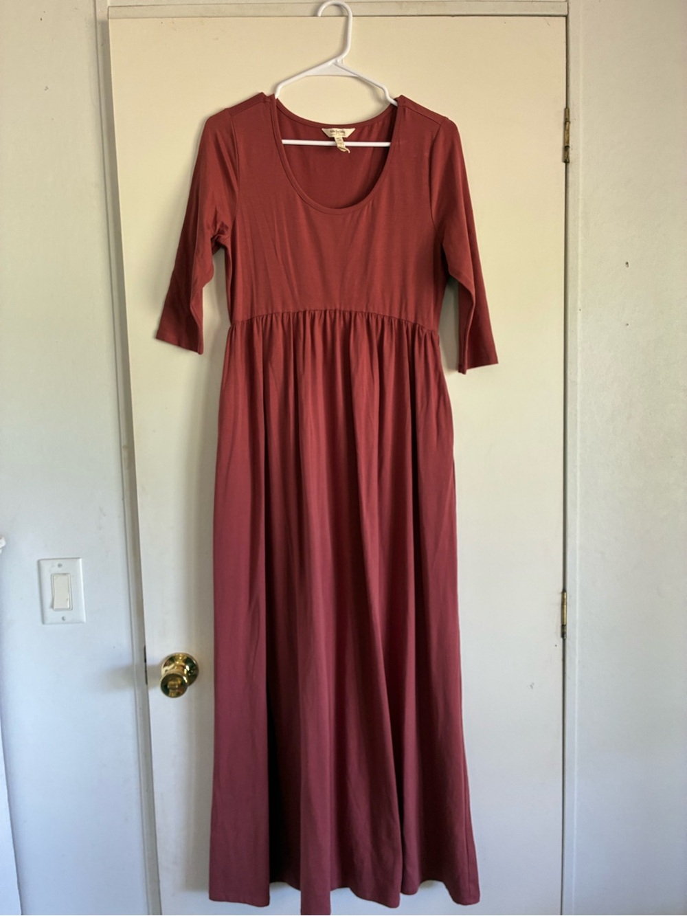 Matilda Jane Rosewood Scoop-Neck Maxi Dress